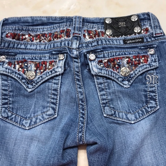 Miss Me Other - Miss Me boot cut jeans size 14